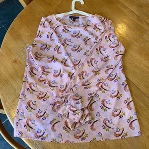 banana republic blouse.